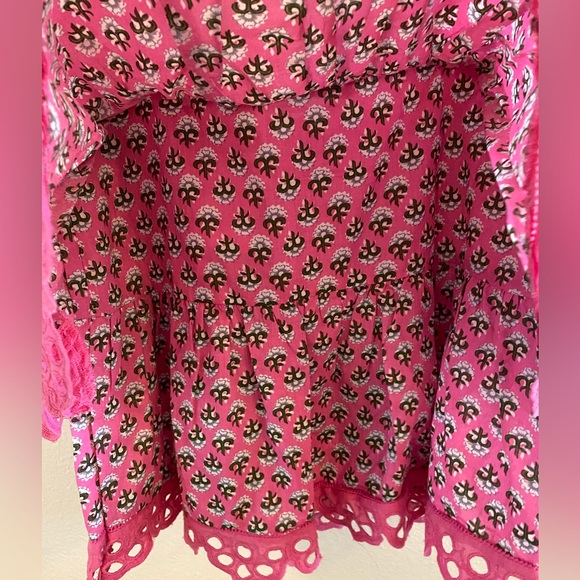 Pink ruffle top - Picture 9 of 10